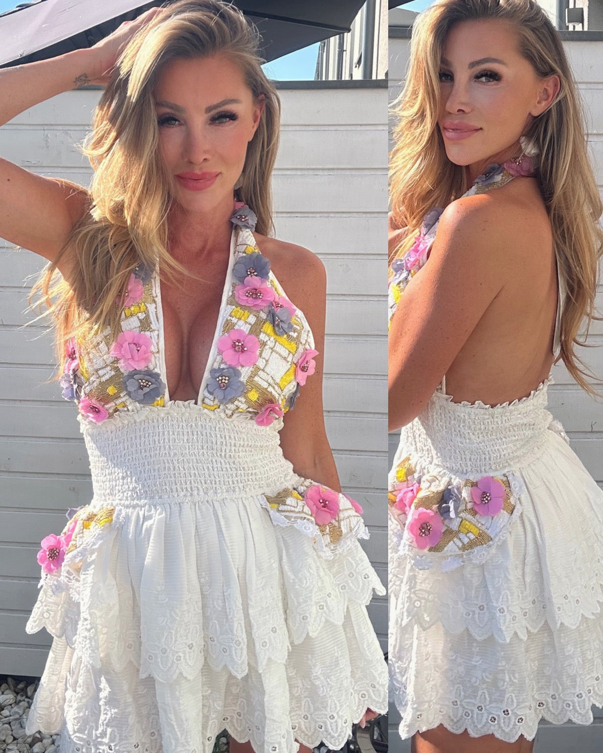 White Catalina Dress