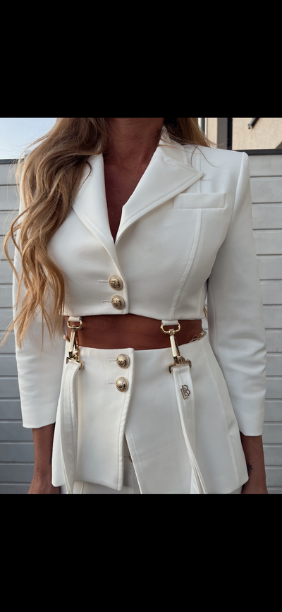 Babylon White Blazer