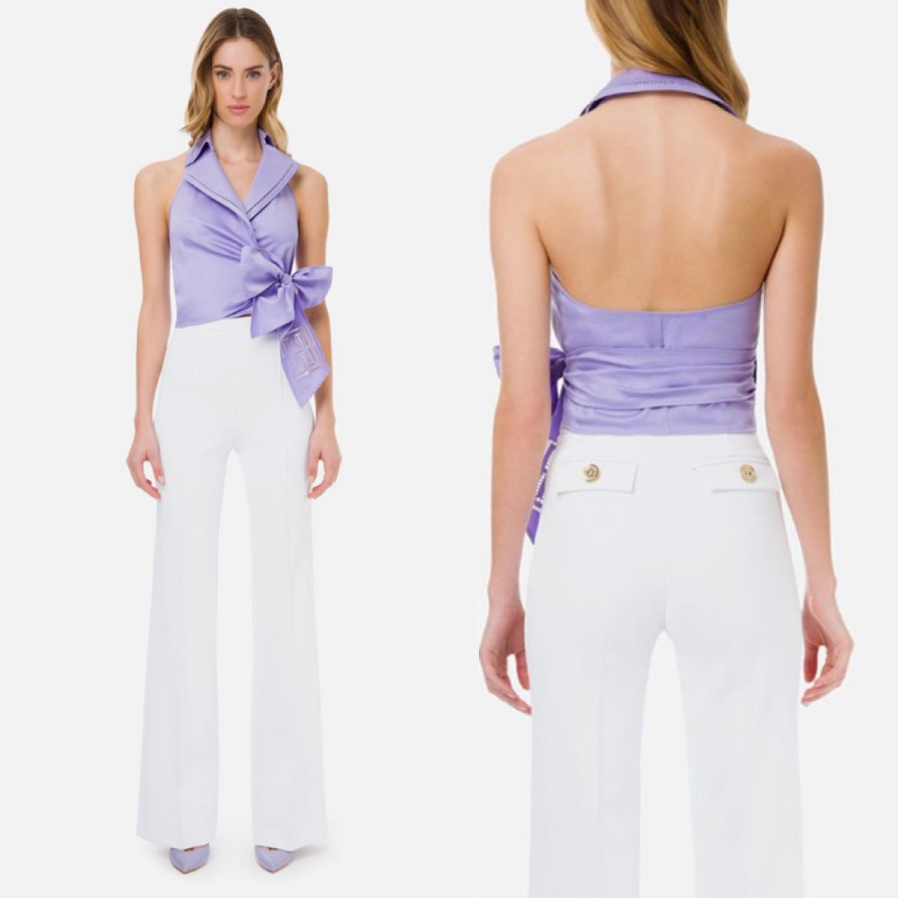 Elisabetta Franchi Palazzo Pants