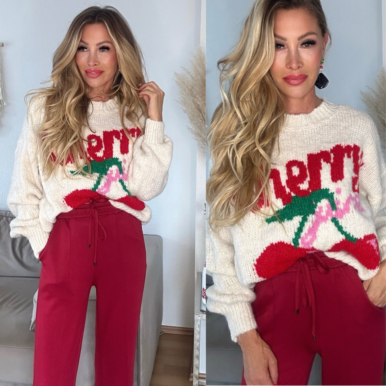 Cherry Sweater