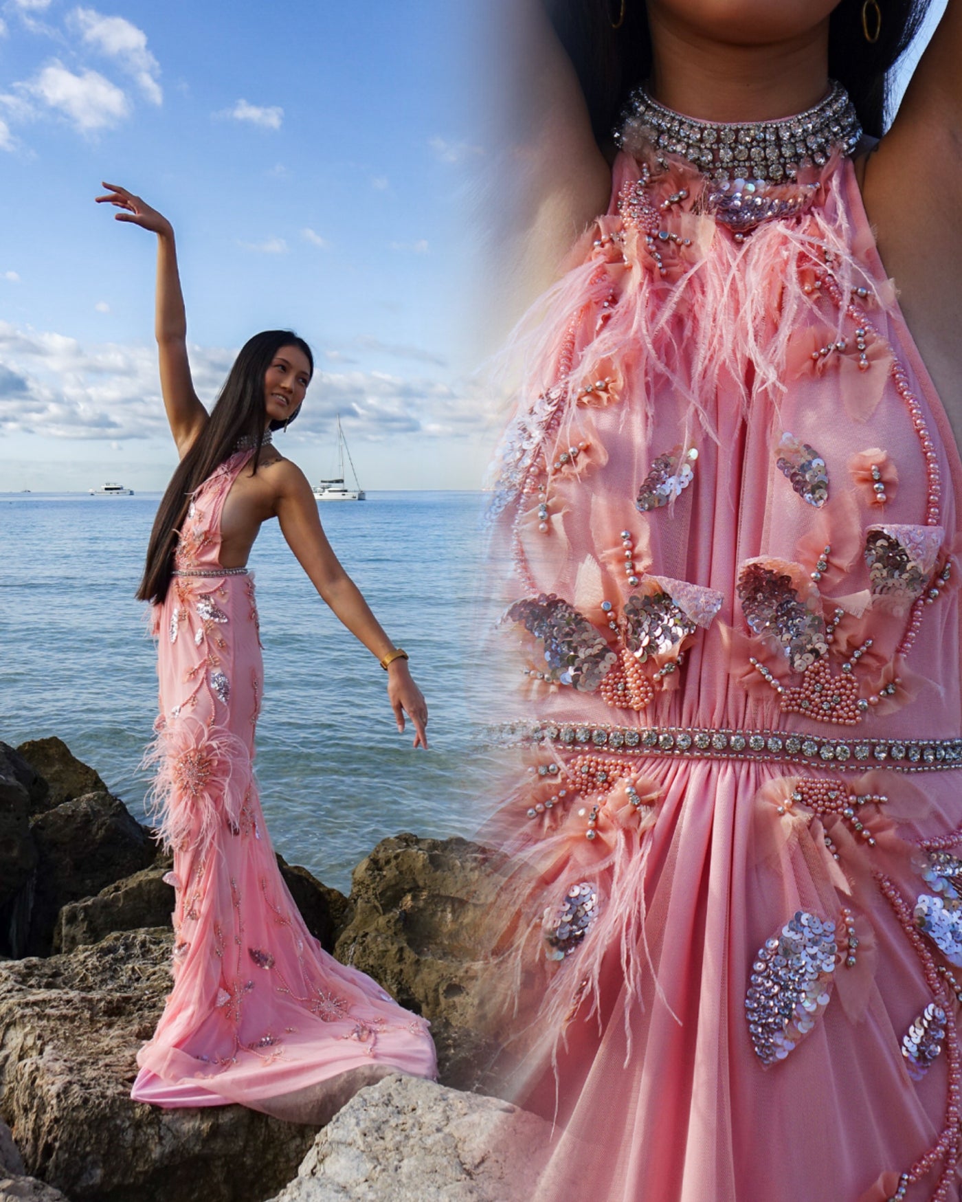 Celestial Blossom Gown