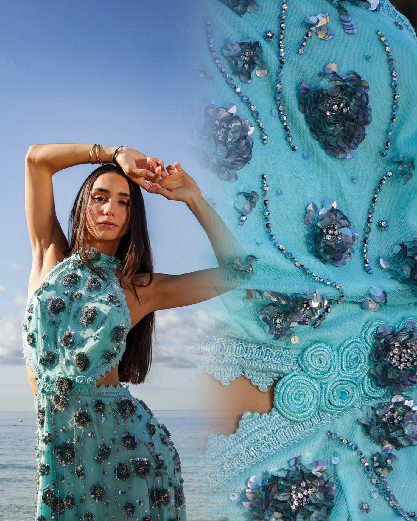 Dress Aqua Riviera