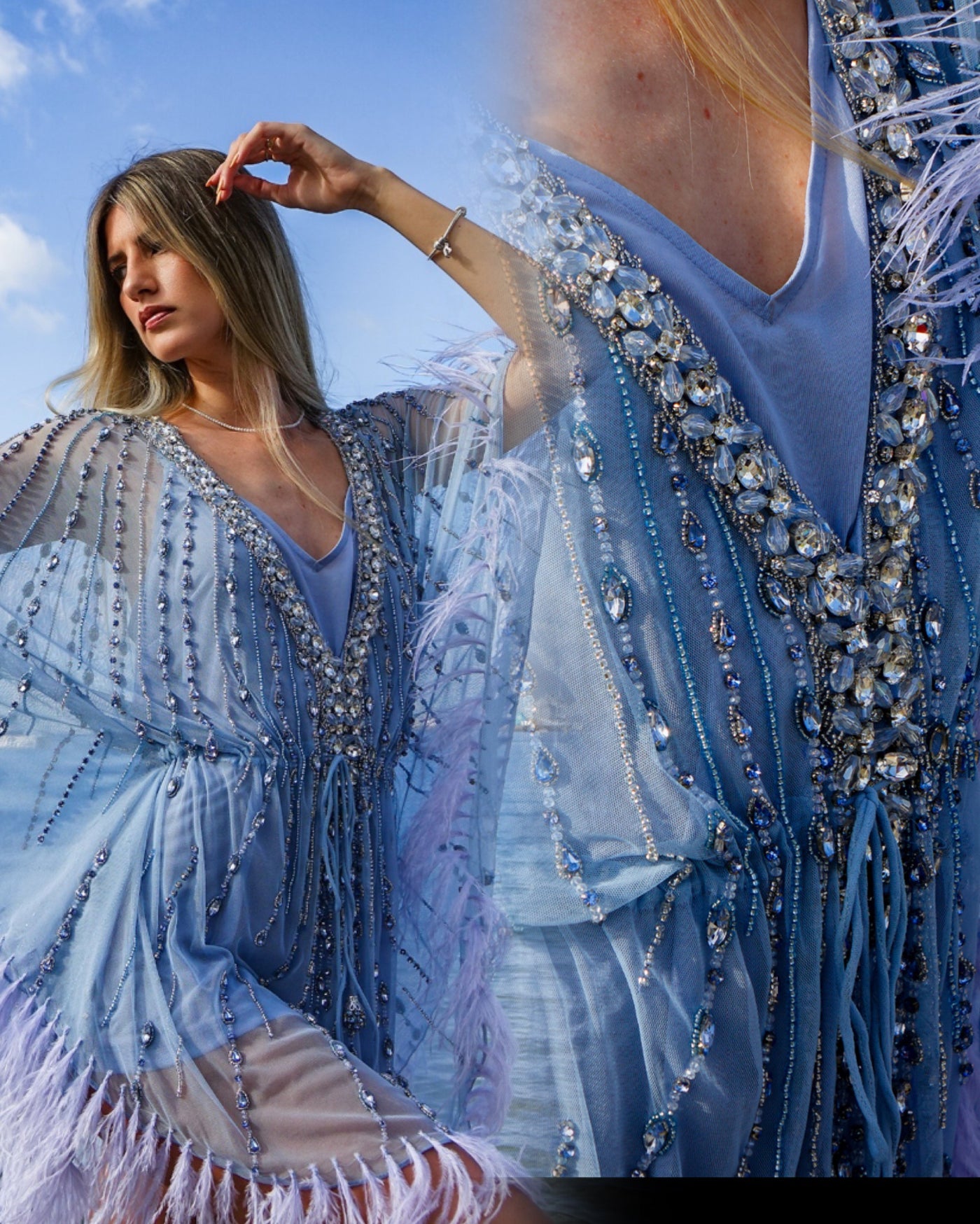 Indigo Luxe Tunic