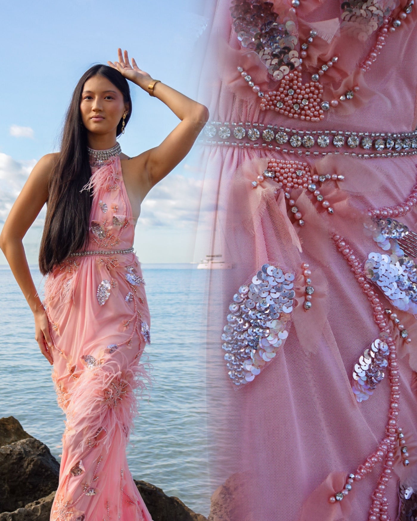 Celestial Blossom Gown